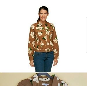 Denim style jacket like new